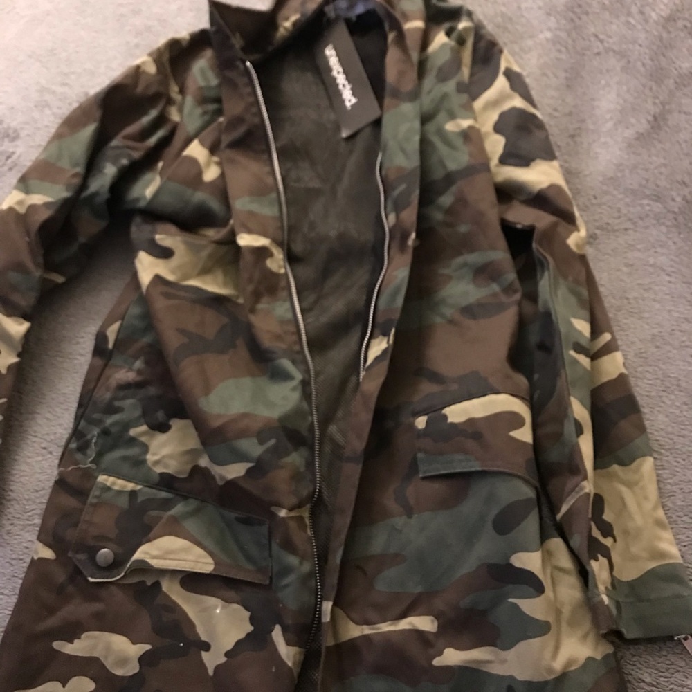 Army trench coat